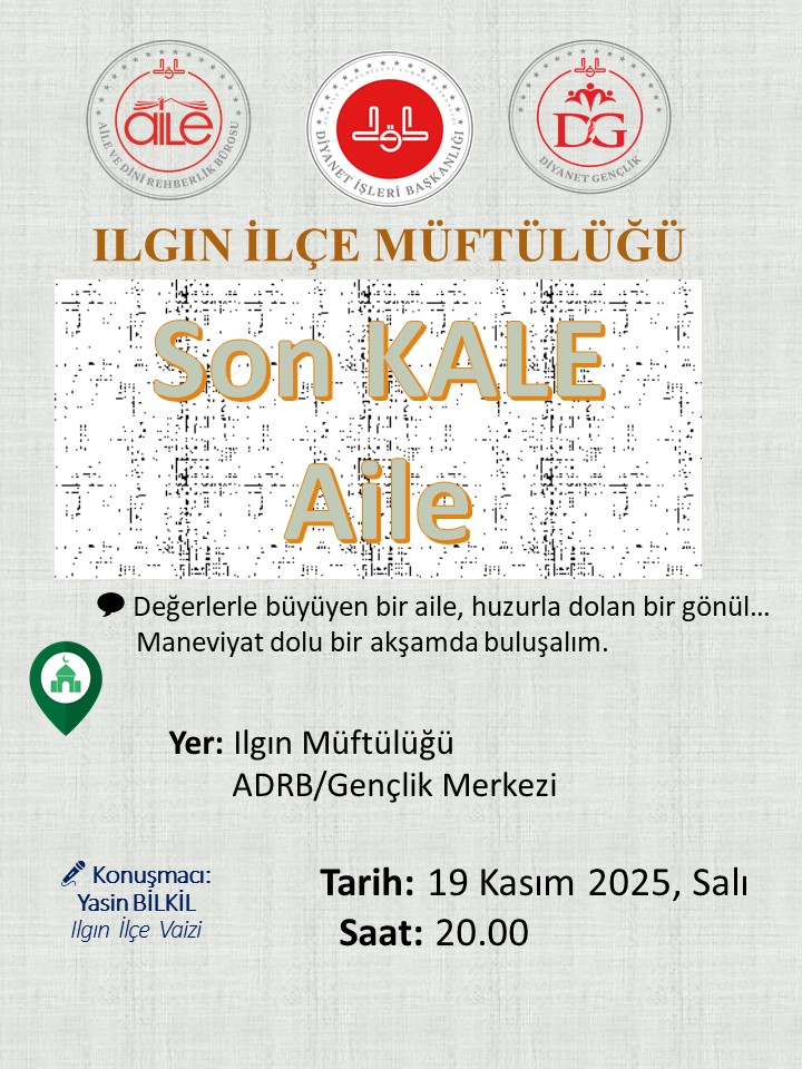 ILGIN MÜFTÜLÜĞÜ (@ilginmuftulugu) on Twitter photo 