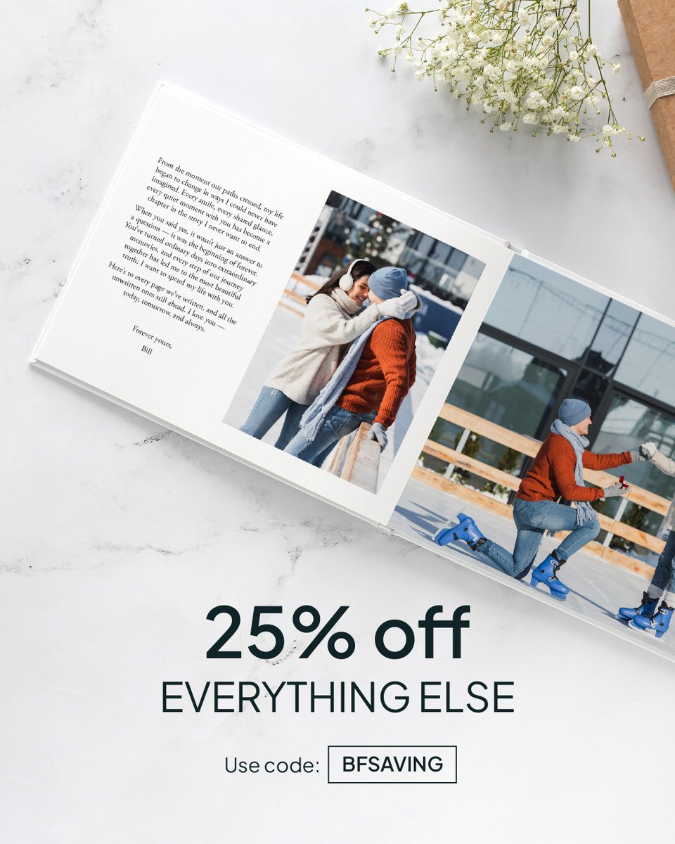 Black Friday deals are here! 

Now through November 25, save 30% on calendars with code CALENDAR. Or take 25% off everything else with code BFSAVING.

Tap the link in our bio to order personalized gifts that will arrive before the holidays!

#blackfridaydeals #personalizedgifts