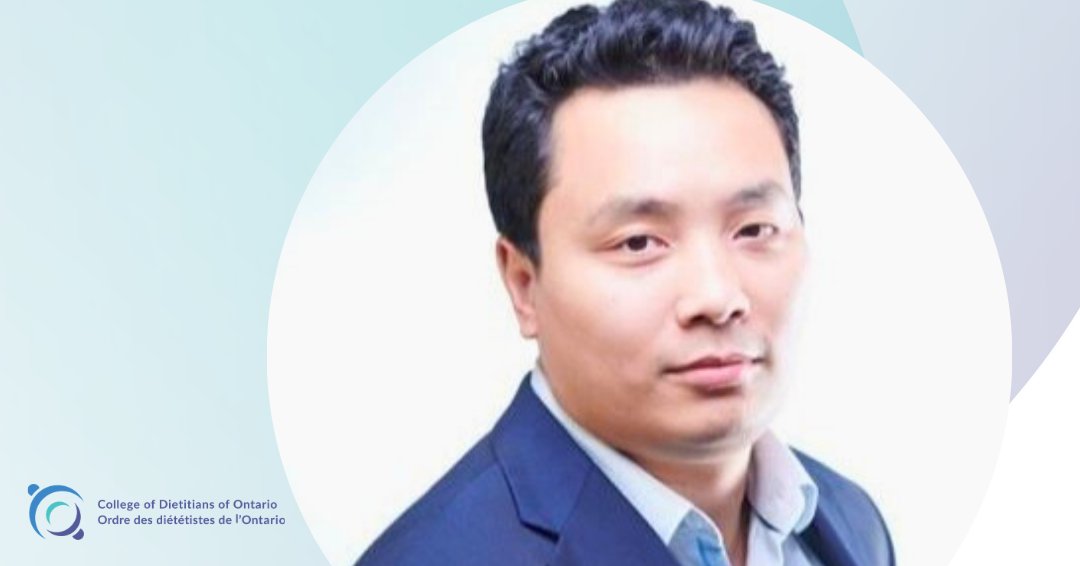 CDO welcomes Zaw Thiha Tun as a newly appointed director. Get to know him here: collegeofdietitians.org/news/welcome-t…

L’ODO souhaite la bienvenue à Zaw Thiha Tun, nouvellement nommé au poste d’administrateur. Découvrez-le ici : collegeofdietitians.org/fr/actualites/…