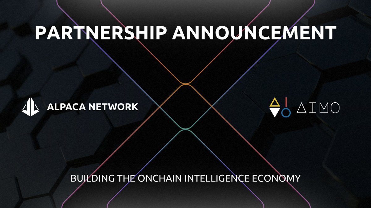 AlpacaNetworkAI's tweet image. 🤝 Partnership: Alpaca Network x @AimoNetwork

AiMo Network is building an onchain intelligence market that connects humans, AI agents, and compute providers through a permissionless API, pay-per-inference, and an agent-native interface.

Through this integration, AiMo users will…