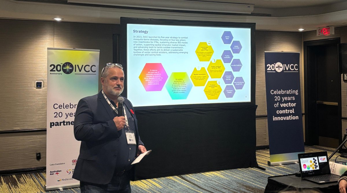 invectorcontrol's tweet image. Last week at ASTMH 2025:
🦟 New @Malariaatlas shows vector control prevented 1B+ malaria cases in Africa since 2000
🎉 20th anniversary evening with past &amp;amp; present partners
💬 Great discussions with global health colleagues
Read more: ivcc.com/vector-control…
#TropMed25