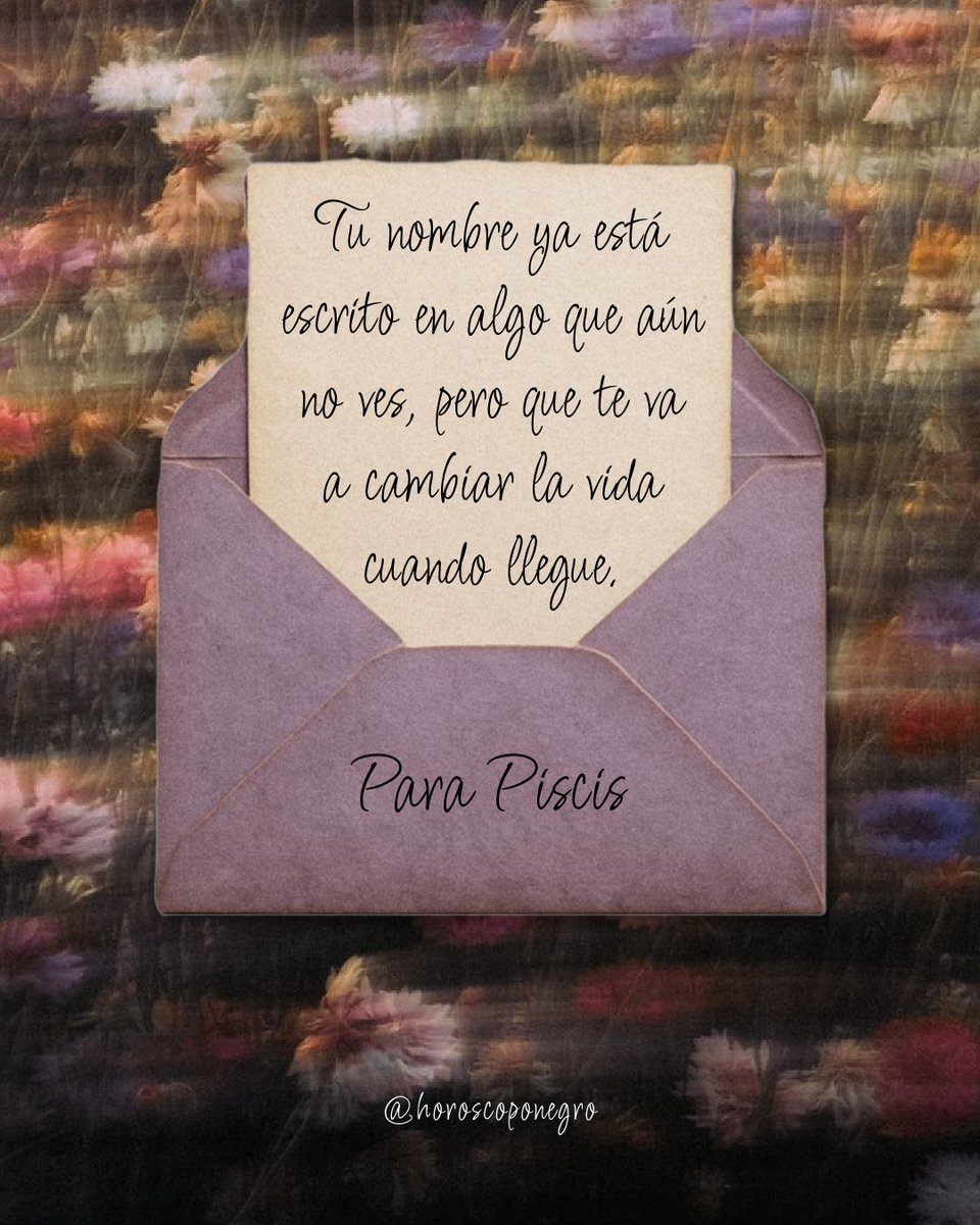 piscis_hn's tweet image. Este mensaje es muy importante, Piscis ✨🌙