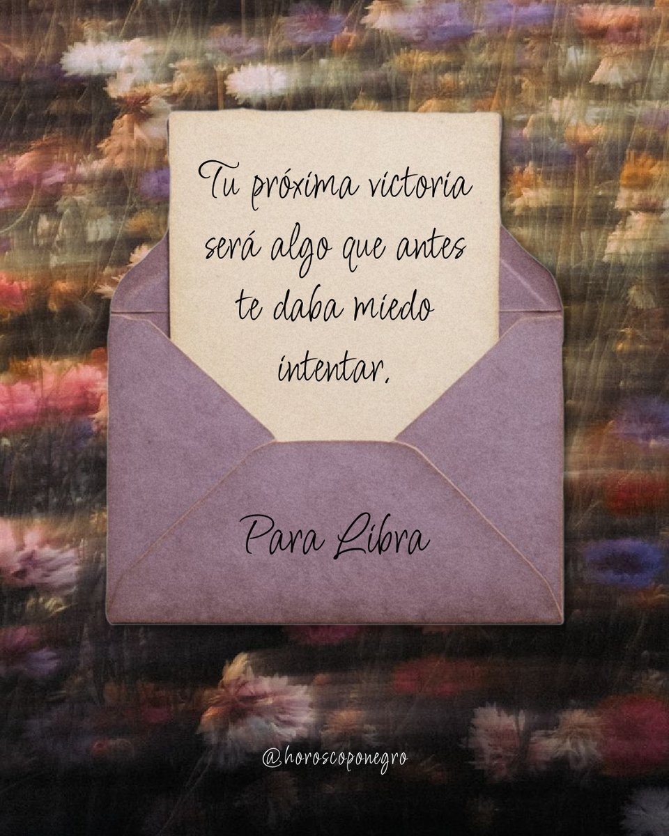 Este mensaje es muy importante, Libra ✨🌙