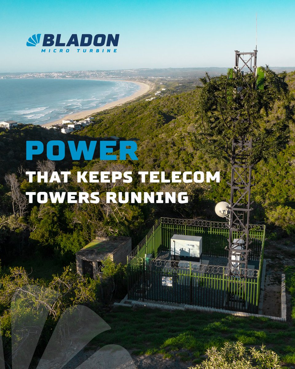 Bladon’s Micro Turbine Genset is trusted at remote telecom sites across the world.

It provides dependable power where grids are unstable or unavailable, without the servicing demands of a diesel generator.

#Bladon #TelecomPower #MicroTurbine #ReliableEnergy