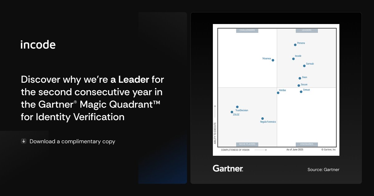 Incode Technologies tweet media
