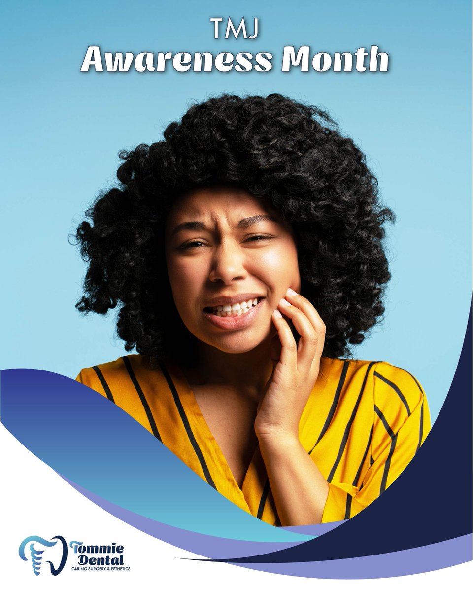 #TMJDisorders can cause jaw pain, headaches, and difficulty moving the mouth. Regular dental checkups can catch #TMJ issues early. Book your appointment today!