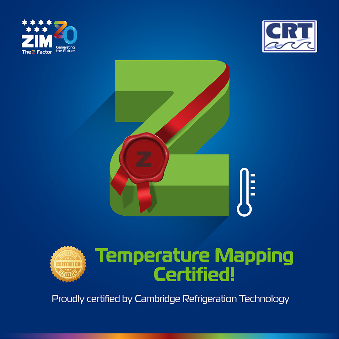 ZimShipping's tweet image. Cool, calm, and certified!

With advanced #technology and 24/7 alert handling, #ZIMonitor is now also temperature mapping certified by Cambridge Refrigeration Technology, confirming uniform conditions. 

🌡️ Explore ZIMonitor’s industry-leading #tech &amp;gt;&amp;gt; ow.ly/IGpP50Xtrzy