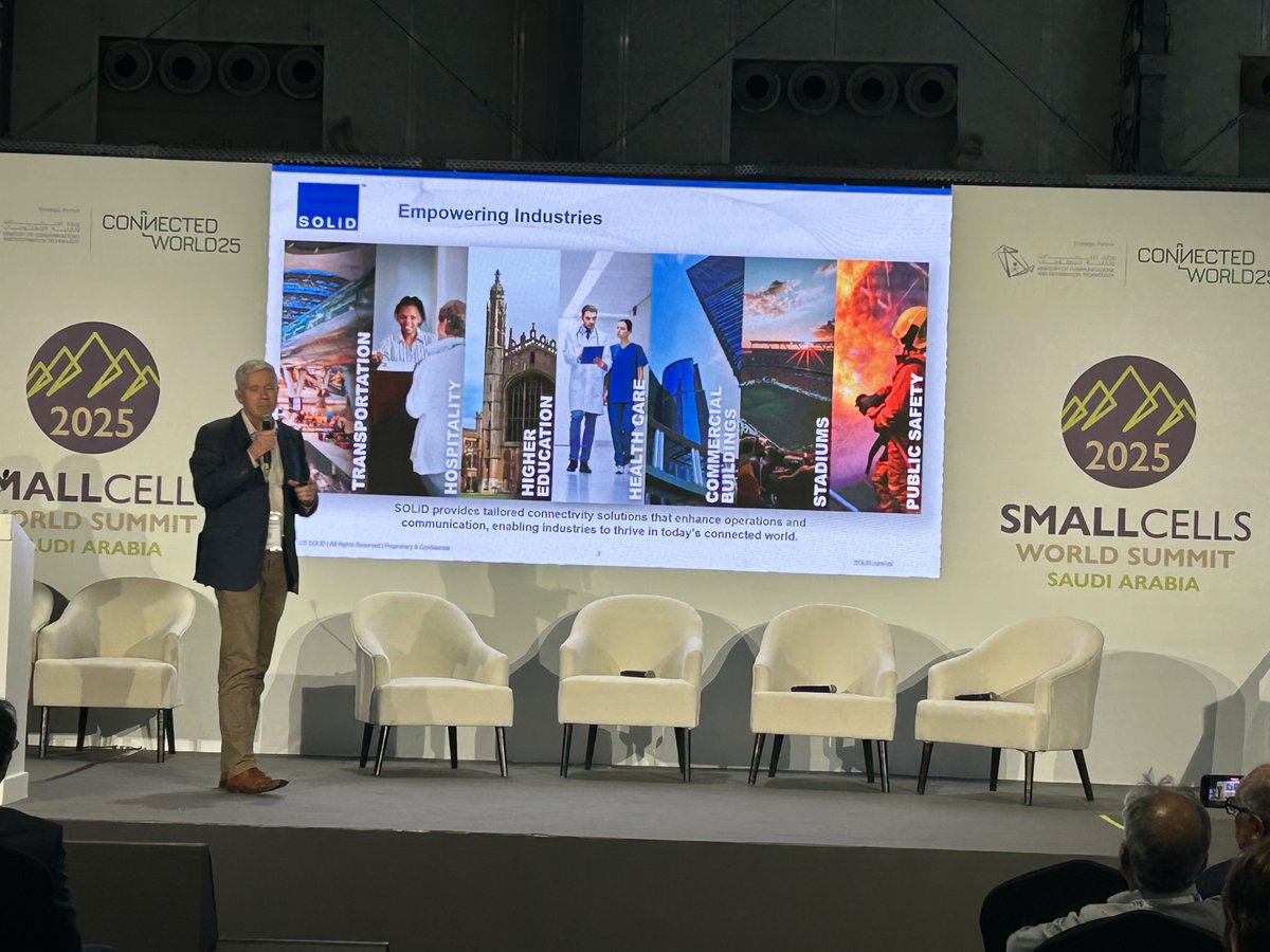 Small Cells World Summit tweet media