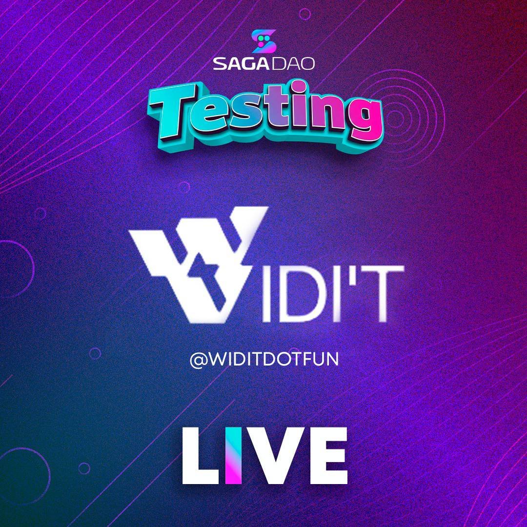 Testing is LIVE for <a href="/WIDITDOTFUN/">WIDI</a>

🧪 Focus: Multiplayer, room switching performance, wallet connection
🎯 Do: Polls → Survey → Task
🎁 Giveaways after each section

We invite all <a href="/solanamobile/">Seeker | Solana Mobile</a> Saga &amp; Seeker owners to take part!!!

Join the testing hub 👇
discord.gg/sagadao