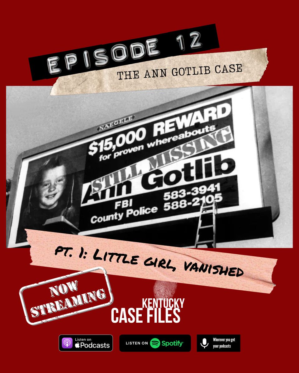 kycasefiles's tweet photo. 1983 was a different world. No cell phones. Few security cameras. No Internet. When 12-year-old Ann Gotlib vanished on June 1 that year, police had to rely on techniques and technology that seem so antiquated by today's standards. https://t.co/d4sWLs7dRT