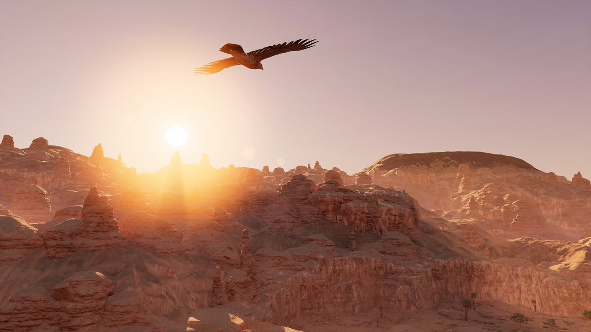 _Racylion's tweet image. A leap of faith over AlUla&apos;s deserts.. 
#PS5Share, #ValleyofMemory
#AssassinsCreedMirage