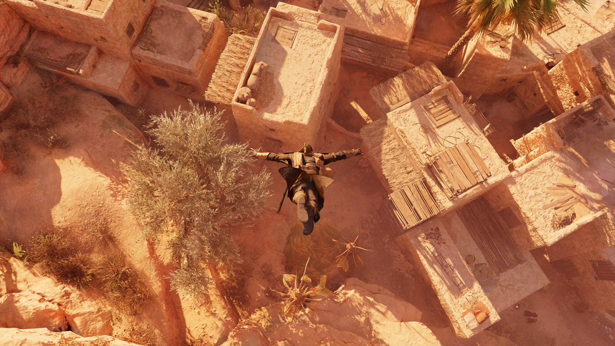 _Racylion's tweet image. A leap of faith over AlUla&apos;s deserts.. 
#PS5Share, #ValleyofMemory
#AssassinsCreedMirage