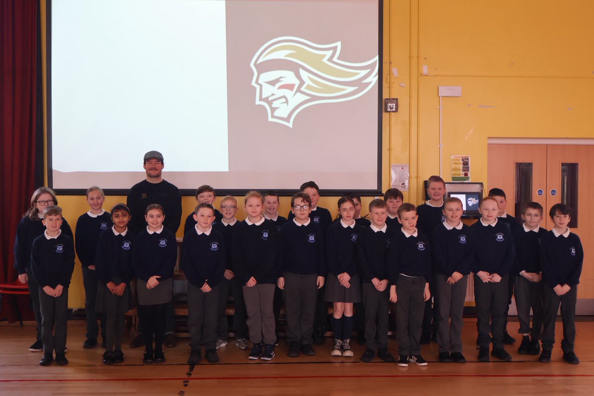 HolyChildPSBel's tweet image. 🏒 Thank you to @BelfastGiants #77 Josh Roach who visited our P6 pupils this morning as part of their Healthy Lifestyle Programme. With his help they learned about keeping healthy through nutrition, exercise and sleep. 🏒 

#SharingCaringLearning #HealthyLifestyle @BelfastHarbour