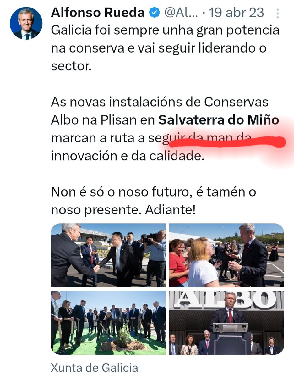 ToponimoGalego's tweet image. #TopónimoDeturpado por @AlfonsoRuedaGal

#SalvaterraDoMiño-NON

#TopónimoGalego:
#SalvaterraDeMiño