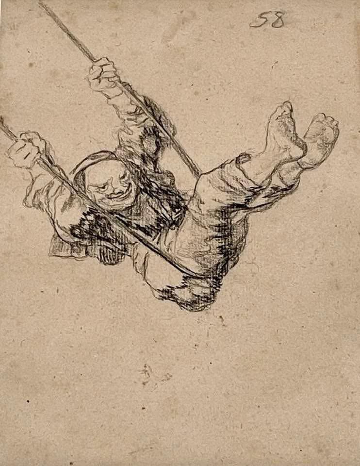 ArtAddictGall's tweet image. Goya, Old Man on a Swing, 1824 - 1828

#goya #artaddictgallery #artdaily