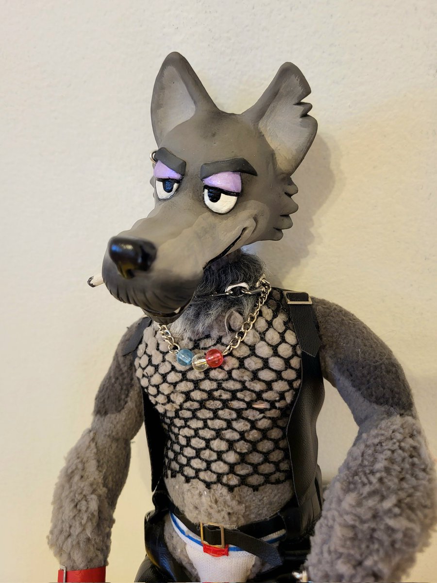 BIG BAD WOLF no.6
OOAK handmade art doll