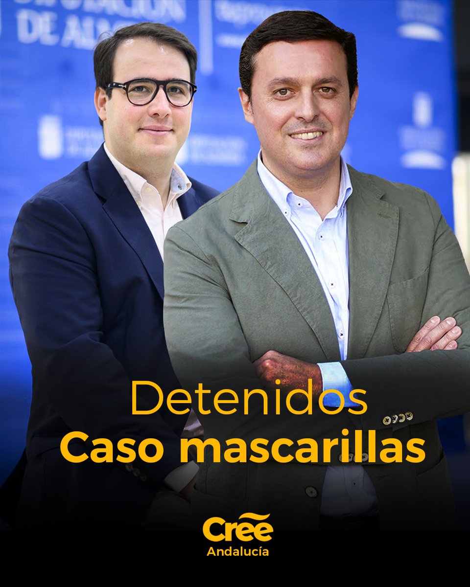 Los Andaluces exigimos y merecemos ejemplaridad. La <a href="/dipalme_almeria/">Diputación Almería</a> manchada por prácticas inaceptables del PP.

Desde <a href="/CreeOficial/">Cree Oficial</a> rechazamos con contundencia cualquier forma de corrupción, venga de quien venga. No es cuestión de siglas, es decencia política.
#BastaDeCorrupción