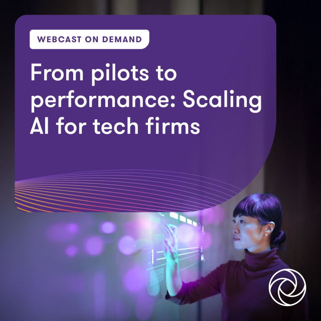 SupreetSingh0's tweet photo. Now on demand! 💻 Many #AI pilots stall before showing impact. Watch @GrantThorntonUS’s #webcast replay to see how top tech firms scale AI — from aligning goals to applying governance and MLOps for lasting results. Tune in! #webinar https://t.co/fxyR5kMIPn https://t.co/cdn36NbwgV
