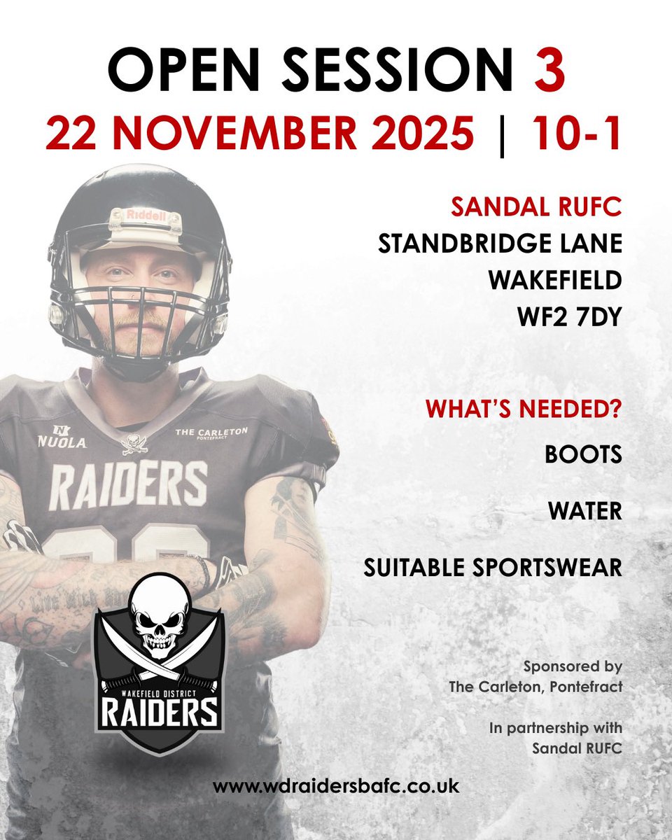 Wakefield District Raiders BAFC tweet media