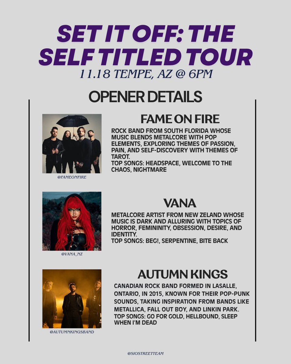 Set It Off Street Team tweet media