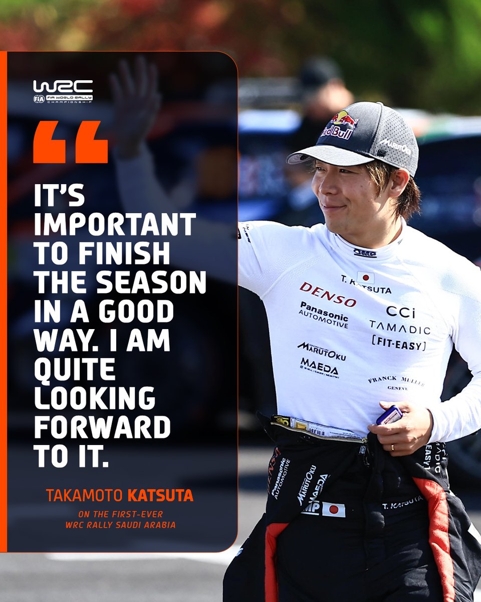 OfficialWRC's tweet image. It&apos;s going to be a season finale like no other 💪

#WRC | #RallySaudiArabia 🇸🇦