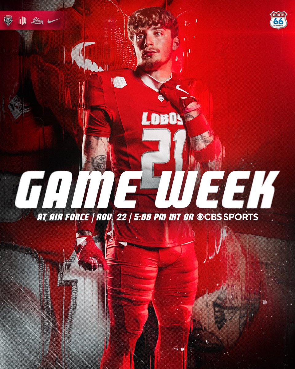 Saturday Night Awaits 🌌

🗓️ 5 PM MT at Air Force
📺 <a href="/CBSSportsCFB/">CBS Sports College Football 🏈</a> 

#GoLobos | 🐺⬆️