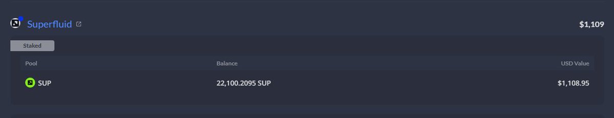 Crypt3keth's tweet image. 🔥 $SUP transferability is LIVE! 🚀

Active #Layer3 users — check your allocation: 🔗claim.superfluid.org/staking 🎯

💰 You can now stake SUP to earn rewards
💧 You can LP SUP/ETHx on Uniswap for trading fees + extra SUP 

🧐 How are your allocations looking?📊 
#Superfluid #airdrop