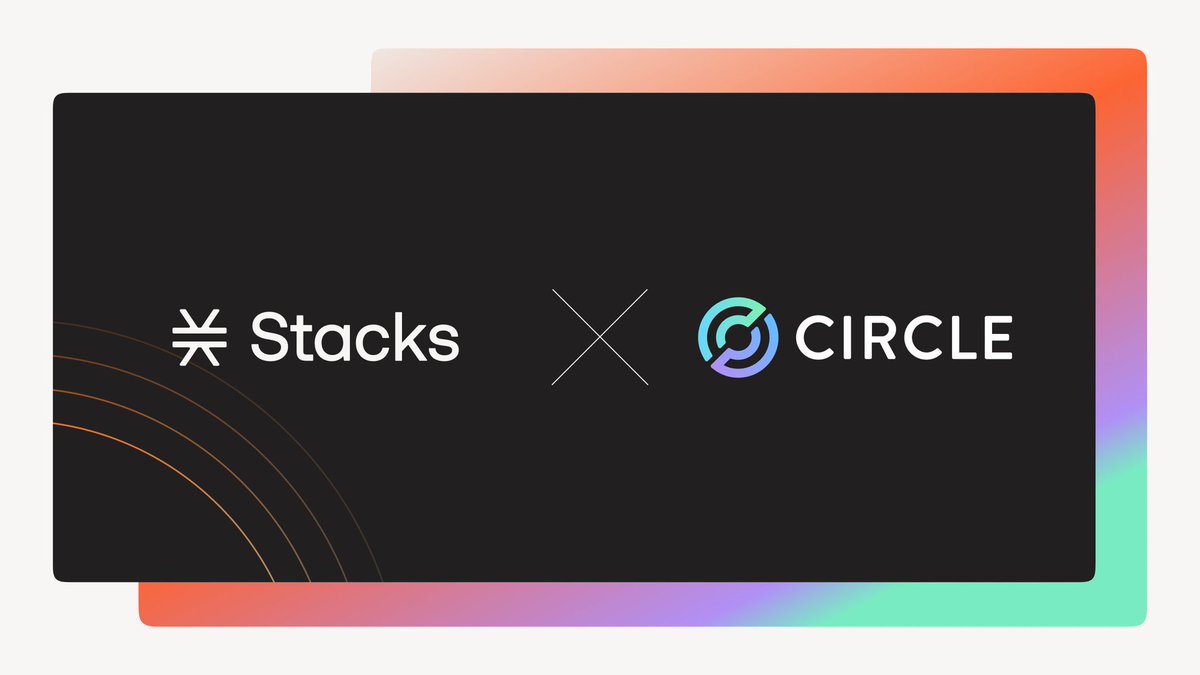 Circle choosing <a href="/Stacks/">stacks.btc</a> means we’re about to see:

1️⃣ Real stablecoin liquidity finally coming to Bitcoin DeFi

This is one of the biggest unlocks the ecosystem has been waiting for. 

Once USDC flows in, Stacks apps get deeper liquidity, better UX, and more activity.

2️⃣ More