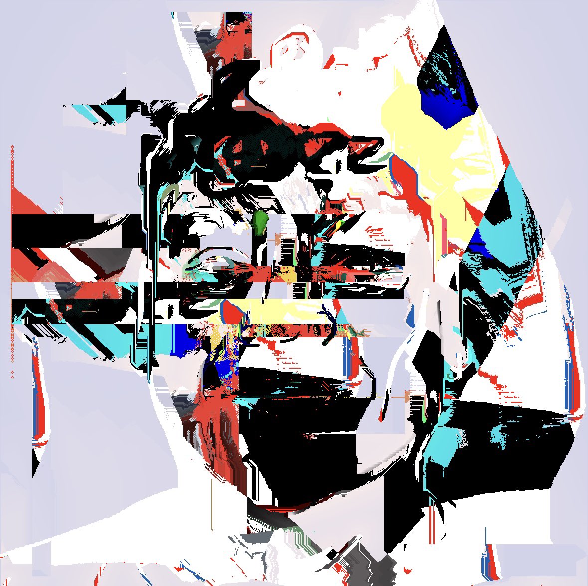 These coded deconstructed portraits are pixelated wonders. Thank you <a href="/dotjiwa/">jiwa 🔆</a>