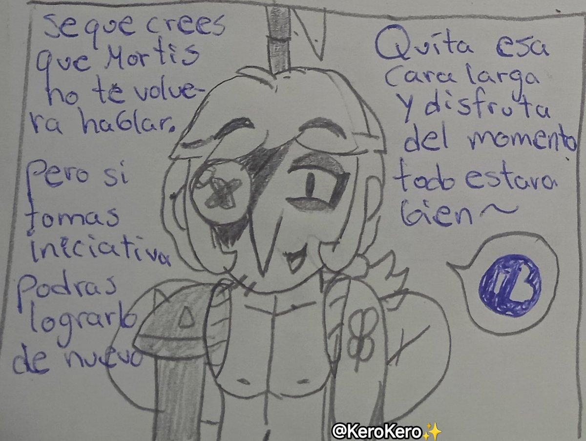 keromatsuxd's tweet photo. Twisted Arrows 🏹✨
Ahora renovando y editando cada panel, @Ke_ToxicRed el momento que has estado esperando mortis moño.
#Brawlstars #Brawlstarsfanart #Brawlstarscomic #brawlstarswillow #brawlstarsangelo #brawlstarsmortis
#brawlstarsemz https://t.co/zXOxHxFKEi