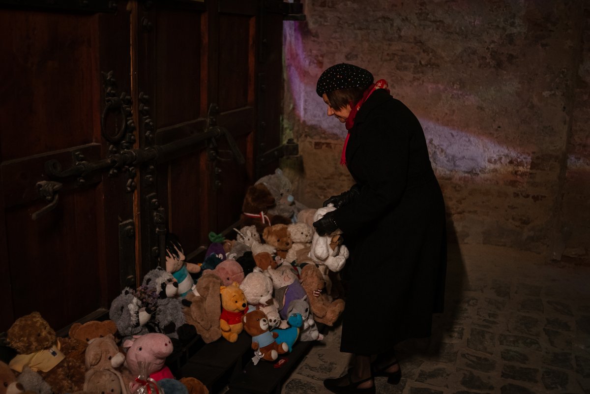 DicarloRosemary's tweet photo. Deeply moved by my visit to the Martyrology of Children memorial in Kyiv, #Ukraine today. 664 children have perished in this war. We must do everything possible to protect children in times of war, uphold their right to peace and safeguard their future. https://t.co/hto18akroR