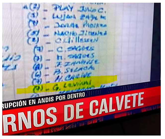 Antonio27591643's tweet image. SORPRESA EN EL CASO #ANDIS  !
En el listado de &quot;contactos de confianza&quot; de Miguel Calvete aparece el nombre &quot;G.Levinas&quot;  o sea, Gabriel Levinas el seudo-periodista, no falta nadie!