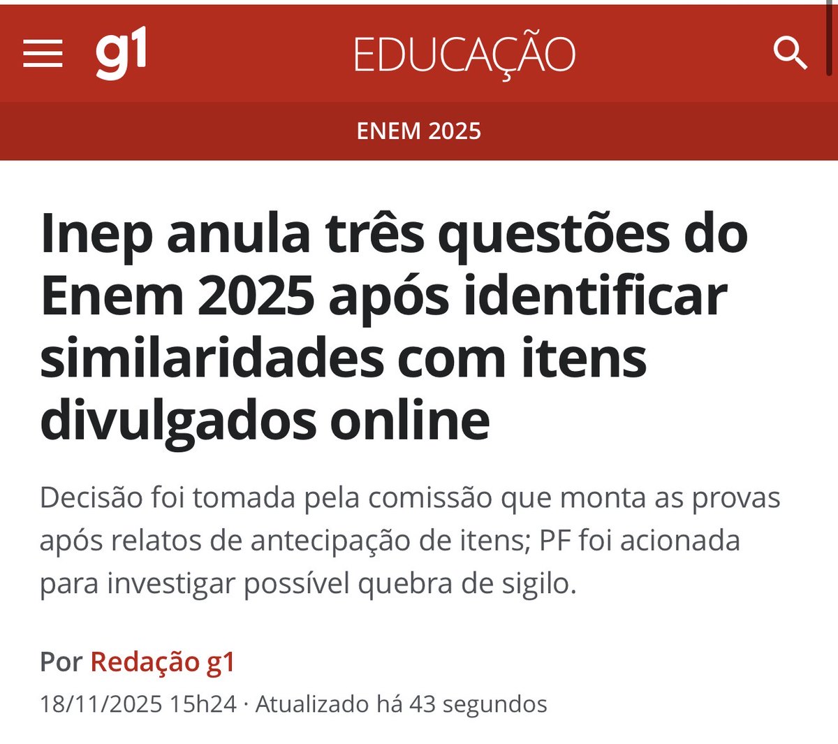 PedroAssaad's tweet image. Só existem TRÊS pessoas:

a) Acertou porque fraudou 
b) Não fraudou e errou
c) Não fraudou e acertou

Pra primeira, perder 3 questões não faz diferença, ele ainda tem as outras vazadas.

Pra segunda, é até BOM que anulem, pois ele errou mesmo…

Pra terceira, é só castigo. Foi…