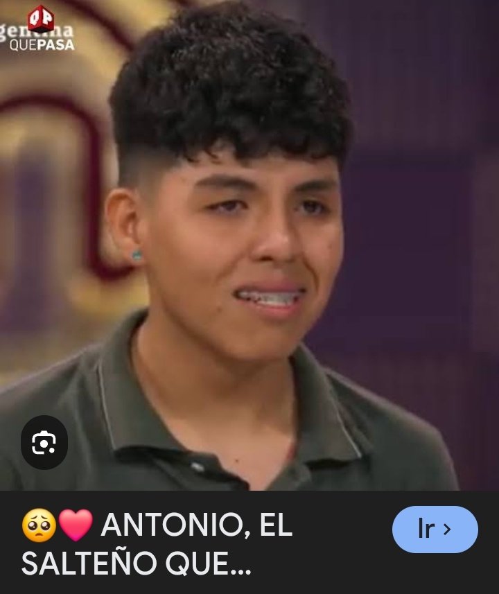 Para quien como yo no recuerda quién era Antonio, es él.
Número agendado ✅️