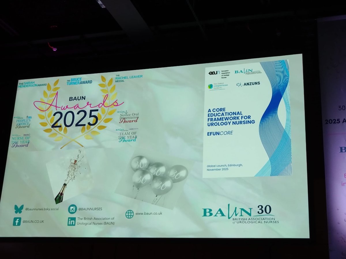 European Association of Urology Nurses (EAUN) tweet media