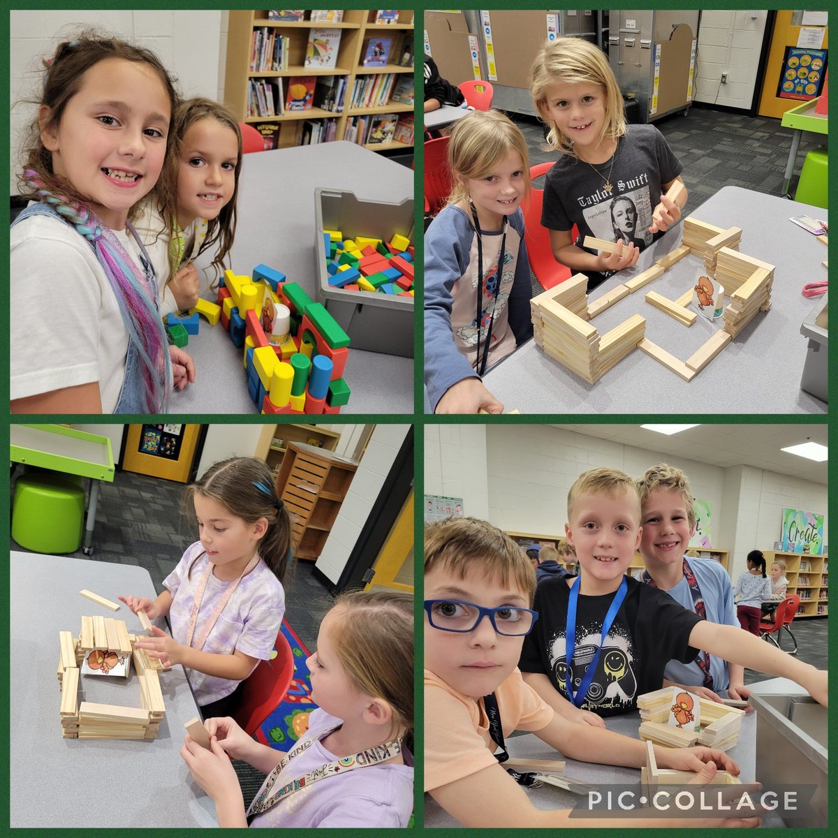RNEMediaCenter's tweet image. @A_Lieblich 2nd graders build structures to hide turkeys after reading Turk and Runt. #makerspace #fcsmeti #RneGreatThings