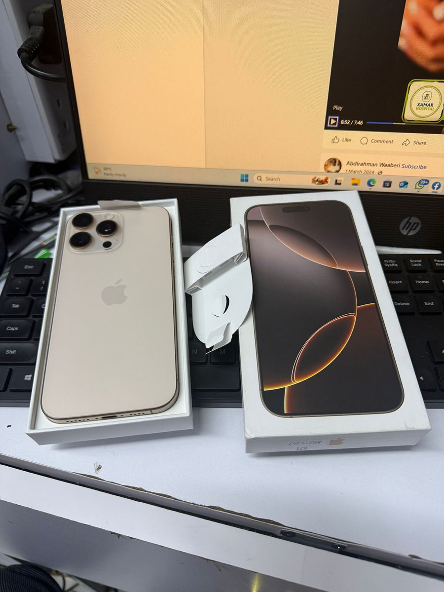 TechChapK3's tweet image. Apple iPhone 16 Pro Max
256gb Storage 
Open Box
Cycle Count 22
2-Year Apple Warranty 

Available @Ksh.130,000

#iPhone #iphone16 #iphone16pro #iphpne16promax #iphonekenya #applekenya #iphonedeals #apple #appleiphone #applelife #appledevices #tech #techlifestyle #techlife