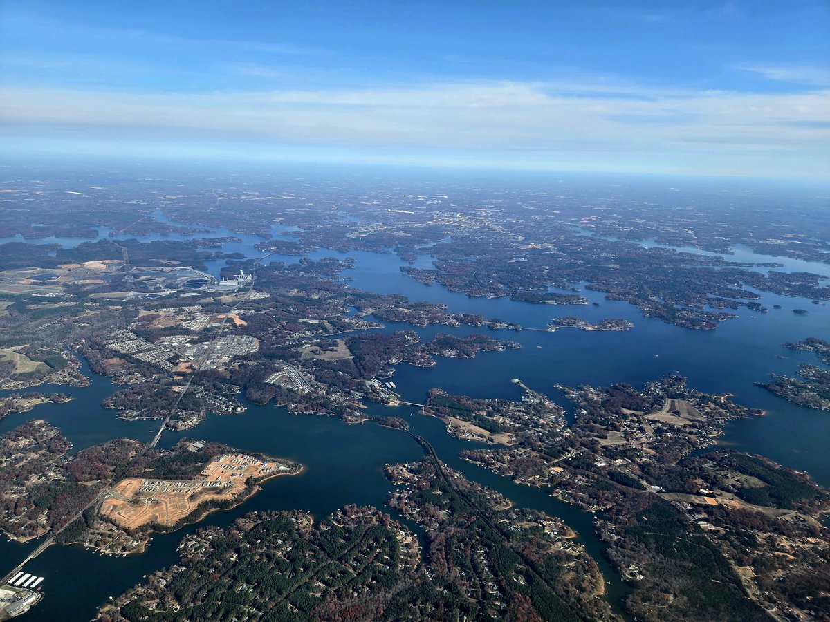 Above Charlotte area 🛫