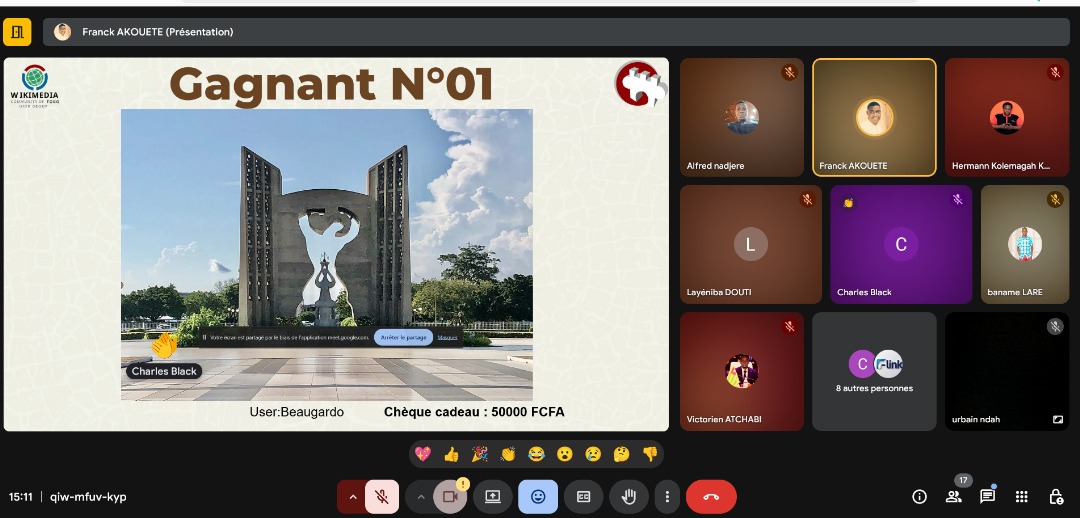 Wikimedia Togo tweet media