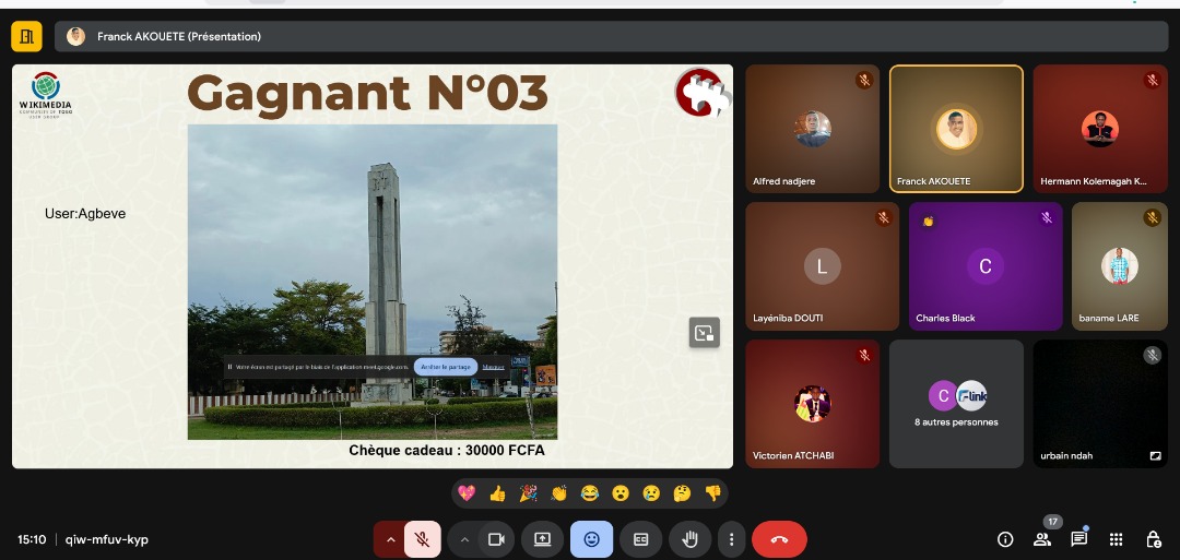 Wikimedia Togo tweet media