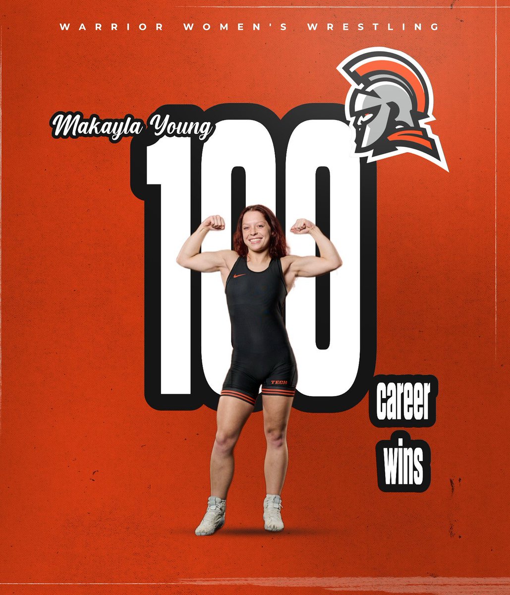 100 career wins, is a big deal, and Makayla made that mark this weekend becoming only our second athlete to have triple digits in wins!!