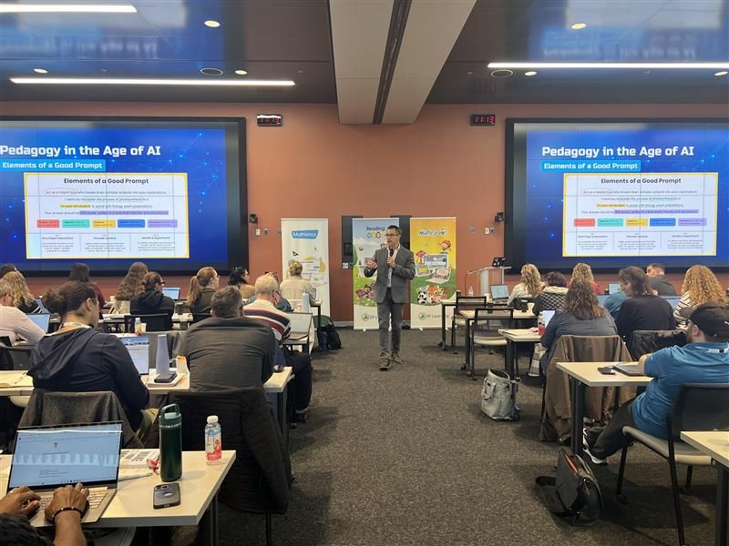 mariaprado3P's tweet photo. The energy at our #ThriveTogetherSummit was electric! 

Huge thanks to our guest speakers and all the educational leaders from Canada who spent two days collaborating on the future of learning.

The discussions on integrating AI to shape education were truly inspiring! https://t.co/mgVeRlXbtW