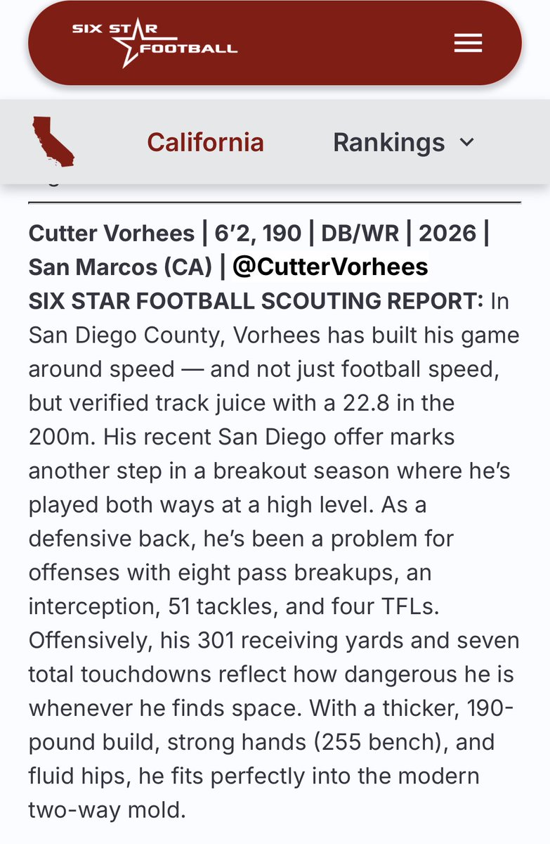 Cutter Vorhees tweet media