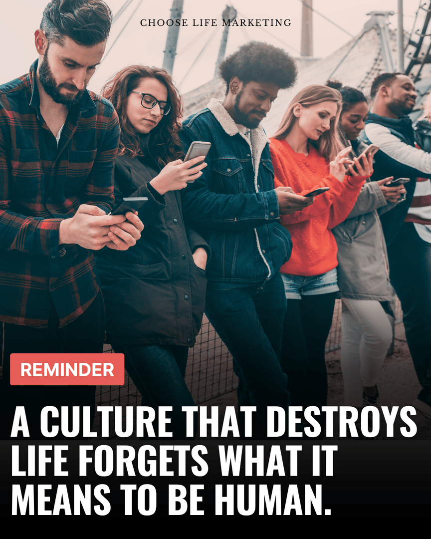 ChsLifeMktg's tweet photo. Truth isn’t always trending, but it’s still true.
When life loses its value, everything else follows.
We stand for a culture that remembers what matters most. Join the movement. Choose life. 💛 https://t.co/MuGX9NM2Q2