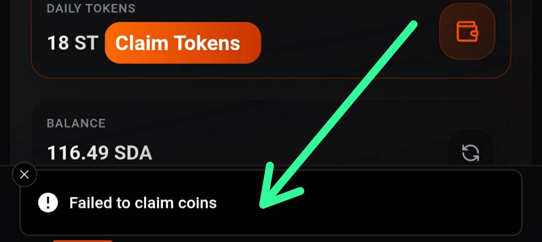 Web3Econ's tweet image. Sidra has stopped claiming for now.
If yours hasn’t come through, don’t worry — you’re not the only one, it’s affecting everyone.

Sidra right now:
No claiming
No swapping

Wait, a new update is coming
@sidrachain @BigDott_Sidra @SidraAirdrops #Blockchain