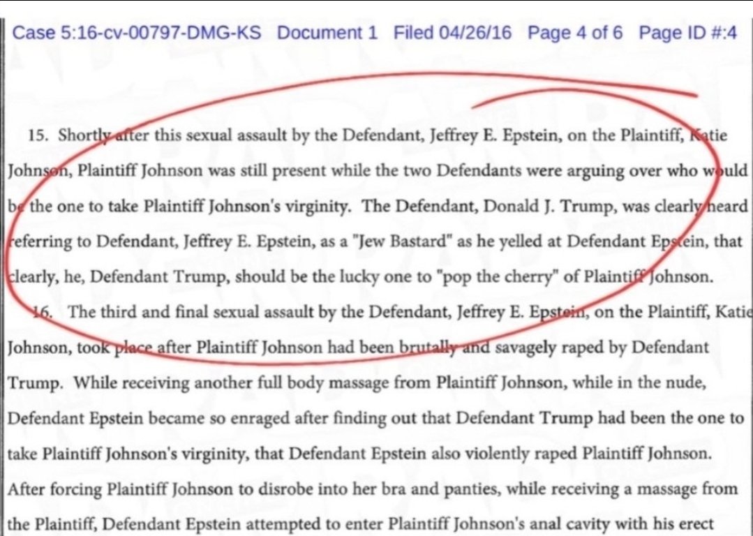 <a href="/Real_Ames/">❤🎹 Ames 🎹❤</a> NOT TRUE. #KatieJohnson deserves justice. All #Epstein Survivors deserve justice. 
#ReleaseTheEpsteinFiles