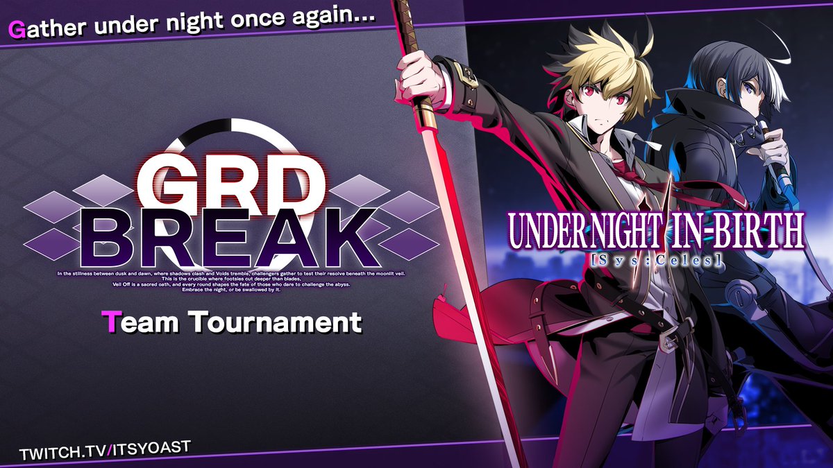 itsyoast's tweet image. The Hollow Night rises once again... 🌃

Introducing GRD Break! A Team-based, Slam style event focused on learning UNI from the best the scene has to offer! 

Event begins in two weeks, apply now and catch the dates: forms.gle/Ebat9pNtL26uZ1…
