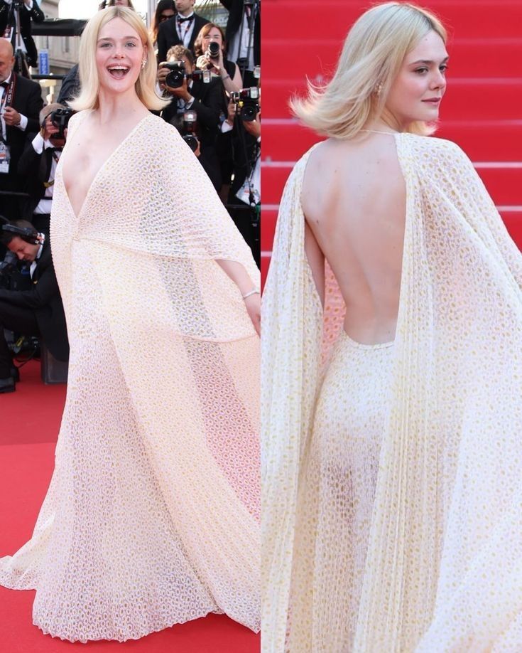 efanningmedia's tweet image. Elle Fanning Cannes 2024.