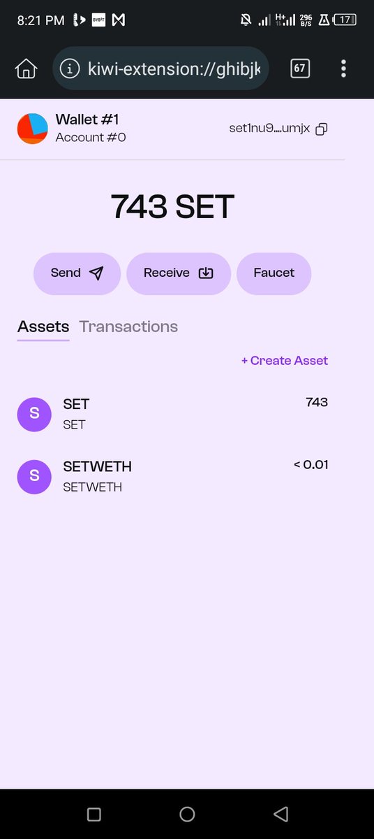 blaack89's tweet image. #fastset keeps making transaction smooth and fast

Nice interface
Easy to access 
Speed ✅

@Pi_Squared_Pi2 keep making things easy for it&apos;s community and more to come