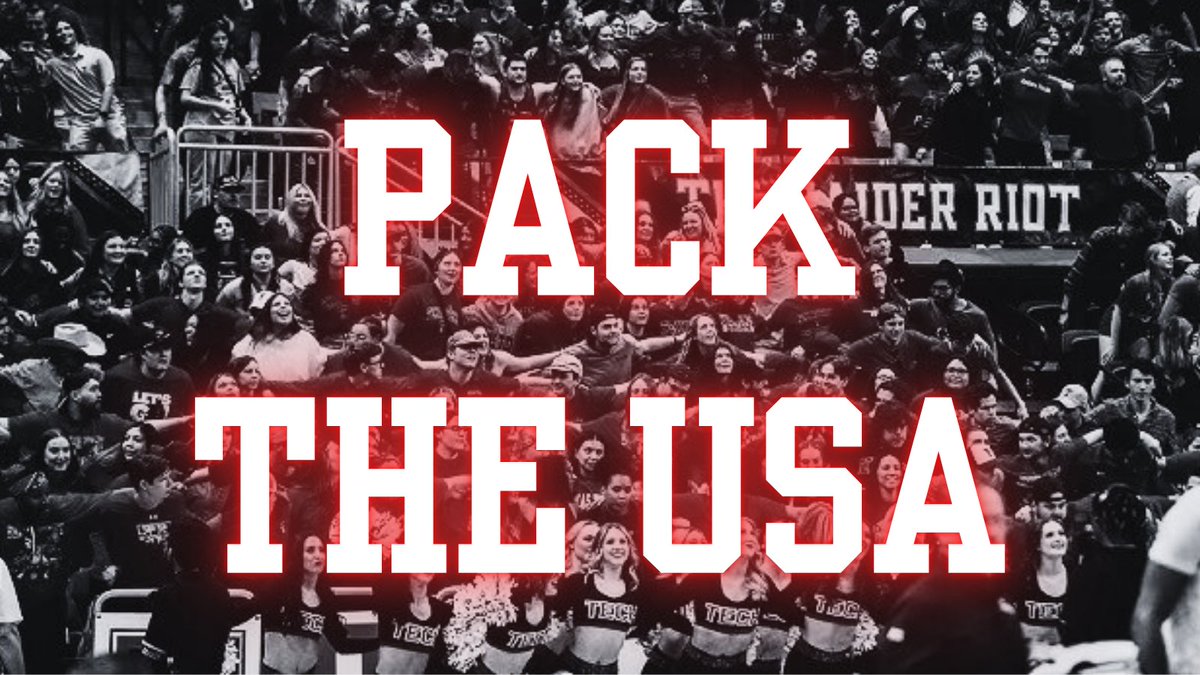 The stage is set for Thursday at 6:00 pm. Two undefeated teams. SEC vs Big 12. Résumé building opportunity. 

Students, we need you to SHOW UP and BE LOUD for <a href="/LadyRaiderWBB/">Lady Raider Basketball</a> vs Mississippi State! 

#WreckEm x #RaidTheRiot